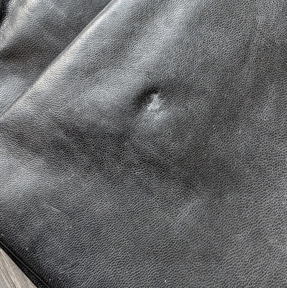 Vintage 90s Lord & Taylor Fownes Leather Gloves With 100% Cashmere Lining - Picture 2 of 5